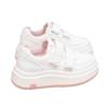 Little white shoes women's spring 2025 new versatile lightweight heightening Velcro casual shoes platform sports shoes trend