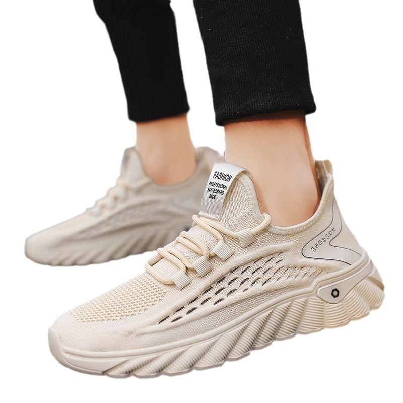 Spring New Golf Shoes Men's Lace Up Comfortable Casual Walking Shoes Outdoor Jogging Shoes