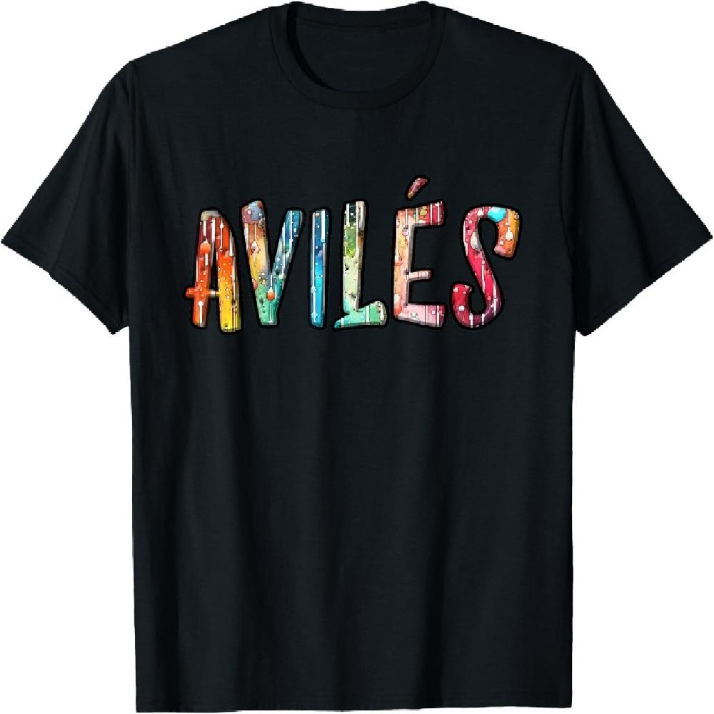 

Avilés España - Aviles Spain T-Shirt XXXXXL чорний