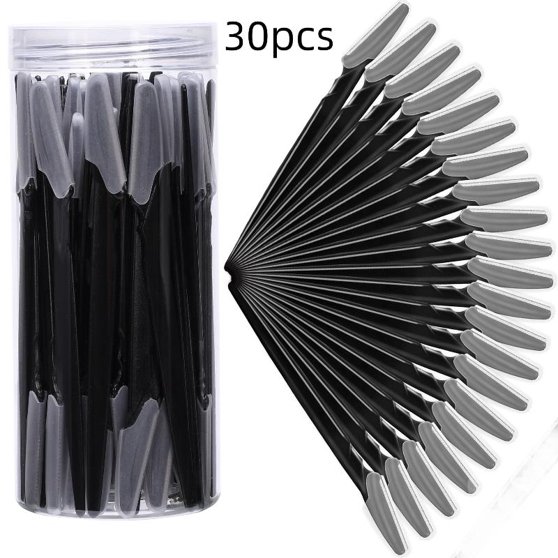 

30/40pcsbrow Razor and Face Razor for Women and Men, Eyebrow Hair Trimmer and Shaver with Protective Cover,Safe