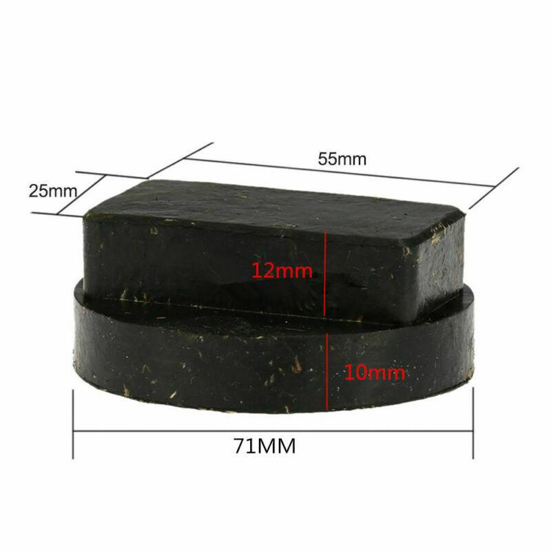 2x Rubber Jacking Pad Rubber Black for BMW 1/2/3/4/5/6/7Series Z4 I8/3 MINI R50