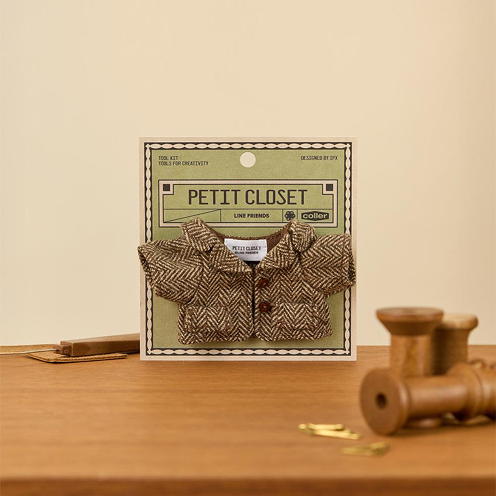 LINE FRIENDS Petit Closet Brown Jacket