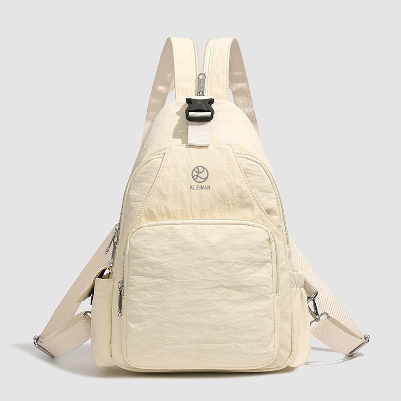 Lässiger Mehrzweck-Rucksack Damen neuer Schulter-Umhängetasche Brusttasche Mode vielseitig Pendler-Rucksack