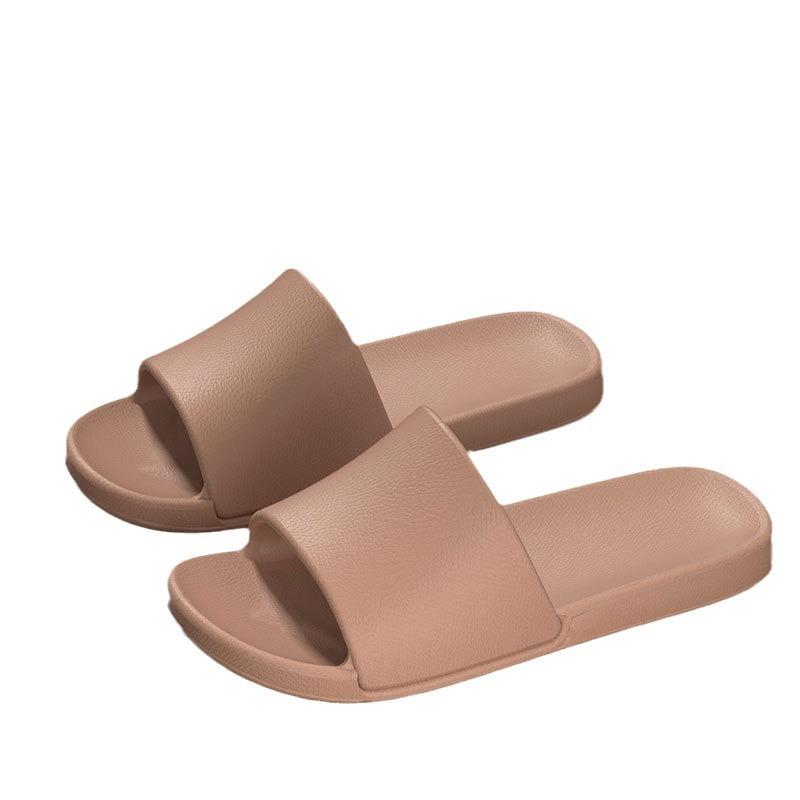 Slippers for Female Couples Wearing Outside, Non Slip Soft Bottom, Bathroom Shower, All Season Cool Slippers for Men