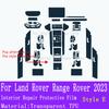 For Land Rover Range Rover   Car Gearbox Panel Film Dashboard Protective Sticker Interior Screen Anti-Scratch Accessories