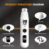 Dog nail polisher is a quiet and painless nail trimmer suitable for large dogs with USB charging, safe, efficient, and durable care