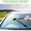 XINDELL Windshield Cleaner Tool – 22" Portable Car Window Cleaning Brush, Ergonomic Handle, Microfiber Pads For Streak-Free Glass Cleaning, Auto