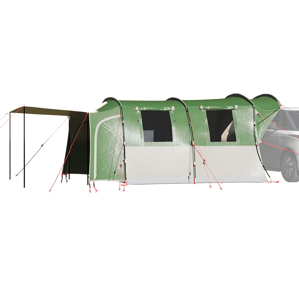 Vidaxl Car Awning, 4-Person, Green, Waterproof