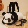 Plush Capybara Panda Claw Machine Crossbody Bag with Large Capacity