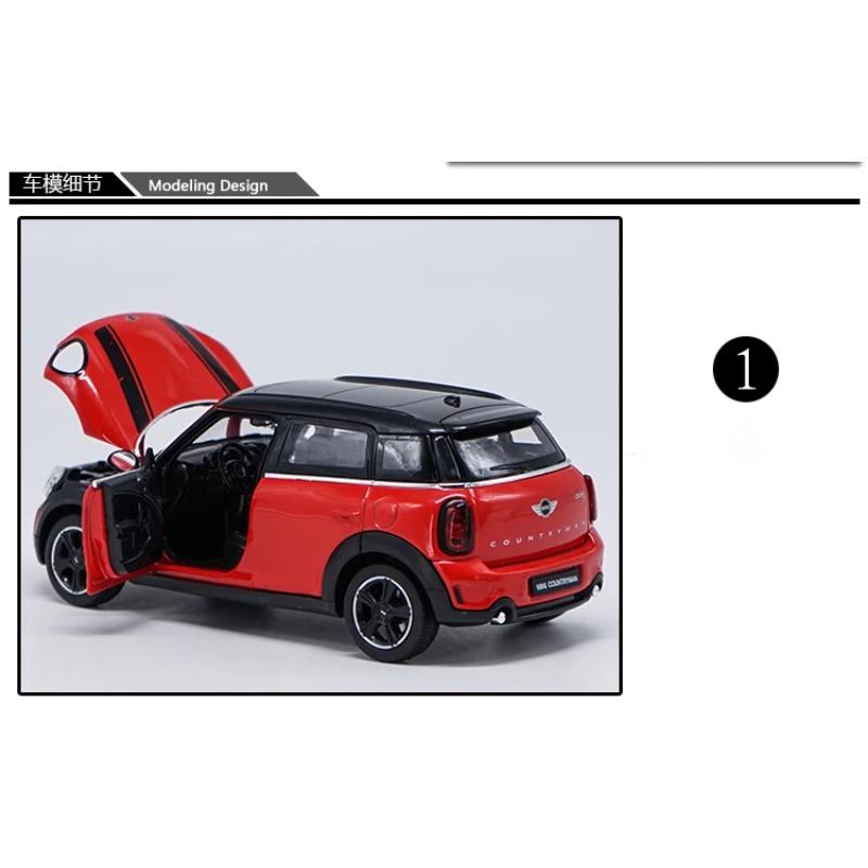 1/24 BMW Mini COOPER Countryman Legierung Automodell Mini Coopers Simulation Druckguss Metall Spielzeug Fahrzeuge Sammlung Kinder Geschenke