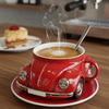 Beetle Car Coffee Mug Funny Semi Truck Heat Resist Coffee Cup Resin Creative Tea Cups Handmade Unique Drinkware for Home Kitchen