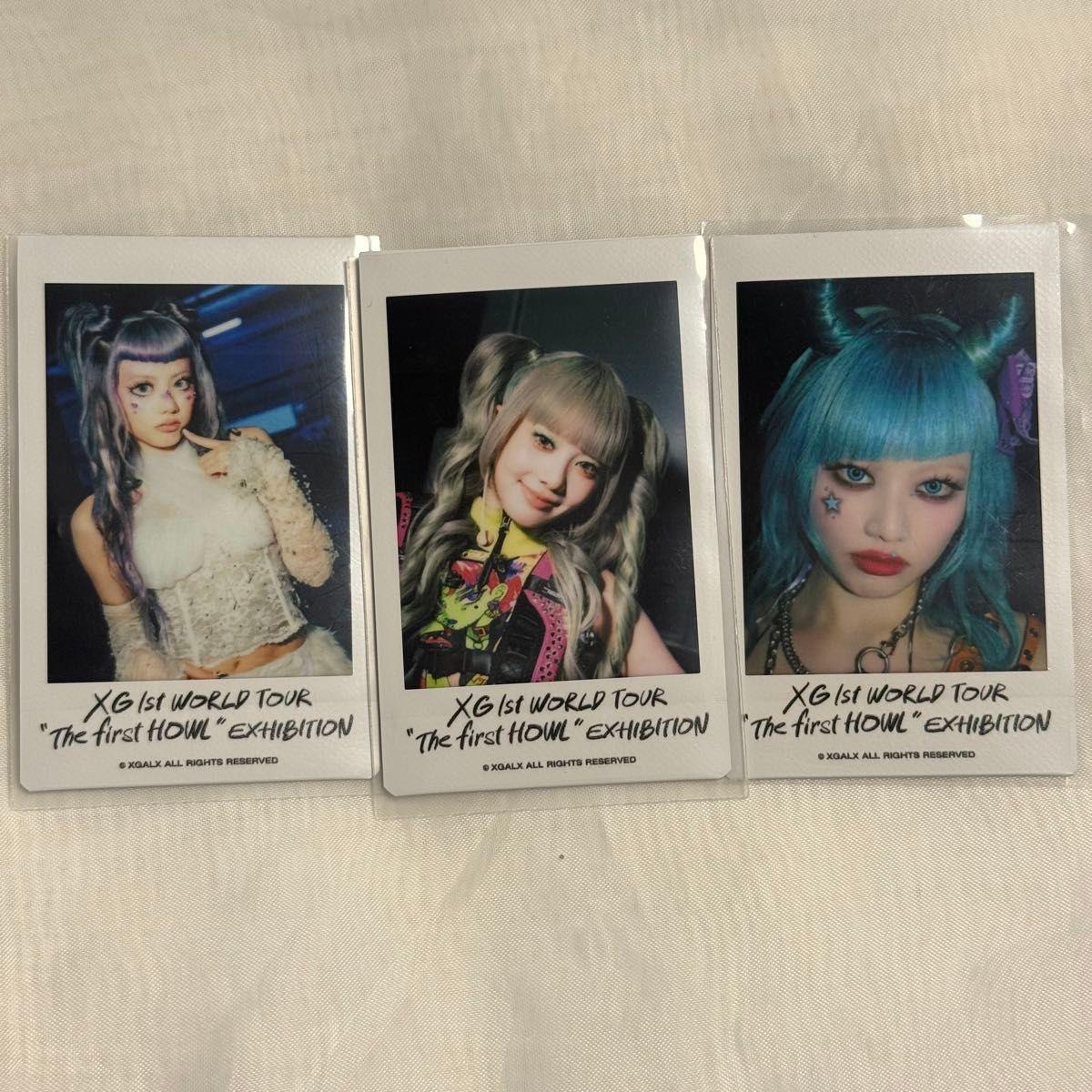 Used XG EXHIBITION Cheki HINATA Hinata Comp Set of 3