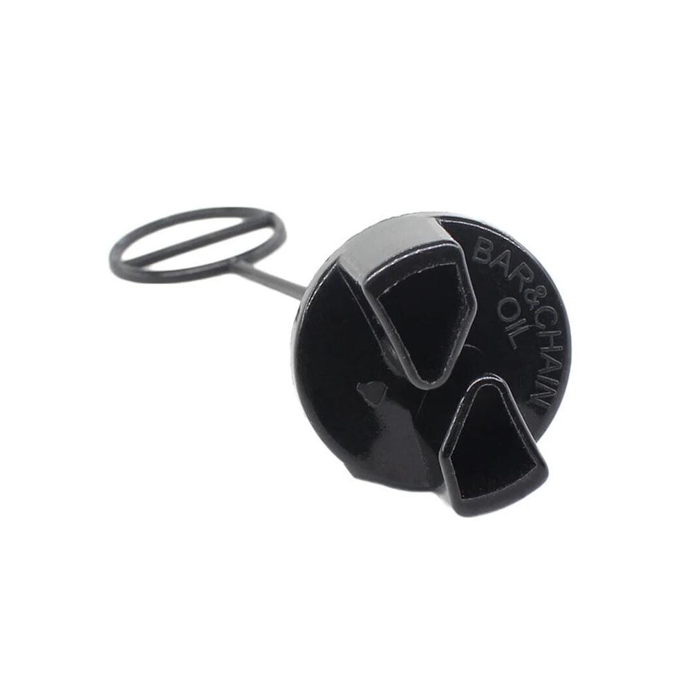 1pcs Fuel Cap Black Petrol Tank Cap Oil Tank Cap For Partner 350 351 370 371 390 420 Chainsaws Gardening Accessories