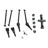 1:16 RC Front Rear Drive Shaft Modification Replace Easy to Install Sturdy Accessories for 16101 16102 16201 Hobby Car Truck
