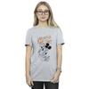 Disney Womens/Ladies Mickey Mouse World Tour Line Cotton Boyfriend T-Shirt