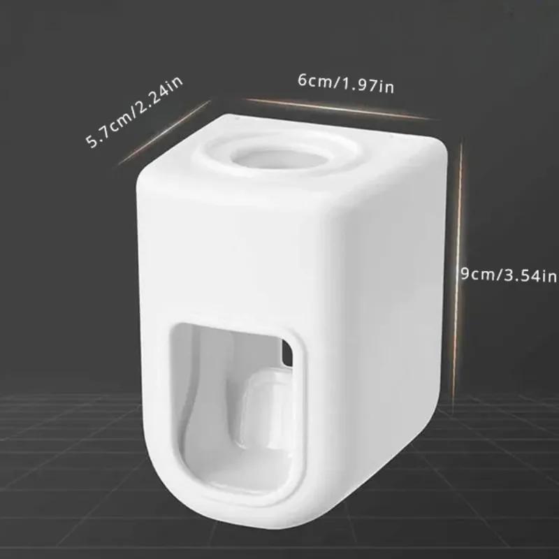 Xiaomi Automatic Toothpaste Squeezer Wall-mounted Bathroom Accessories Waterproof Squeezer Toothbrush Holder Bathroom Tools