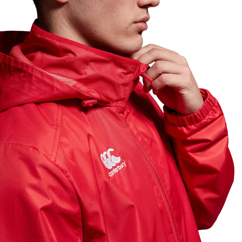Canterbury Mens Club Vaposhield Full Zip Waterproof Jacket