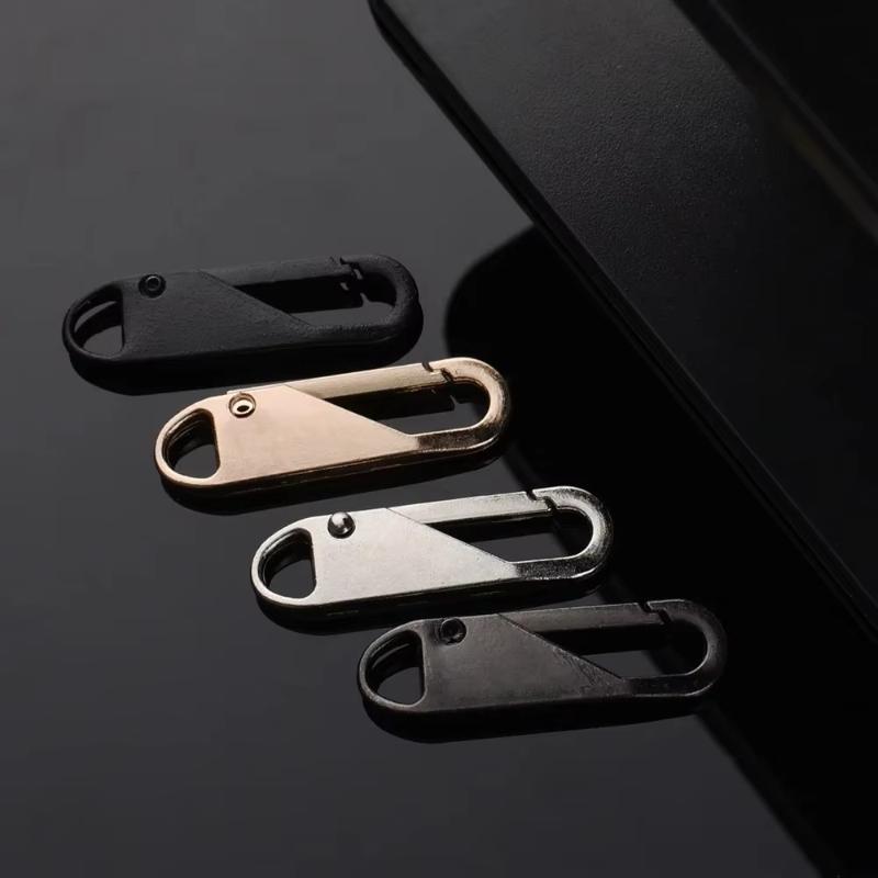 4/8Pcs Reusable Detachable Zipper Pull Replacement Tool Free for Jackets Bags Luggage Winter Coats Purses