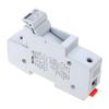 DIN Rail Mounted Fuse Holder 1000 VDC 14x51mm PV DC Fuse Solar Fuse Base for Photovoltaic System Protection Protector