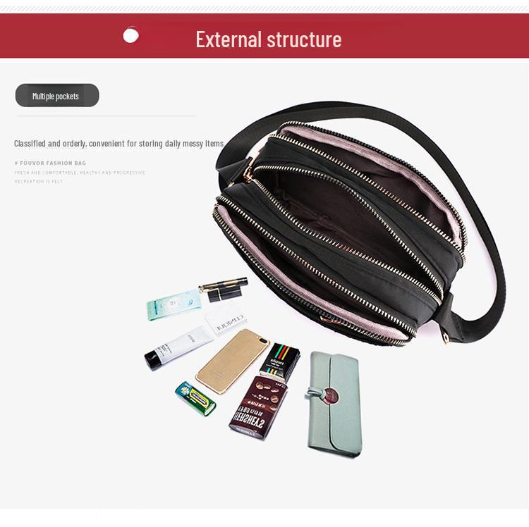 New 2020 Nylon Canvas Waterproof Shoulder Bags for Women