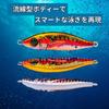 Horse mackerel metal jig 60g set of 4 realistic appeal