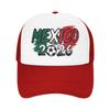 Mexico Football Match  Mesh Baseball Cap Unisex Casual Sun Hats Usa Canada Mexico Soccer Hats Adjustable Summer Trucker Hats