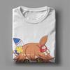 Anime Uma musume Pretty Derby T-Shirts für Herren Lustiges T-Shirt aus reiner Baumwolle Rundhals Kurzarm T-Shirt Übergröße Kleidung