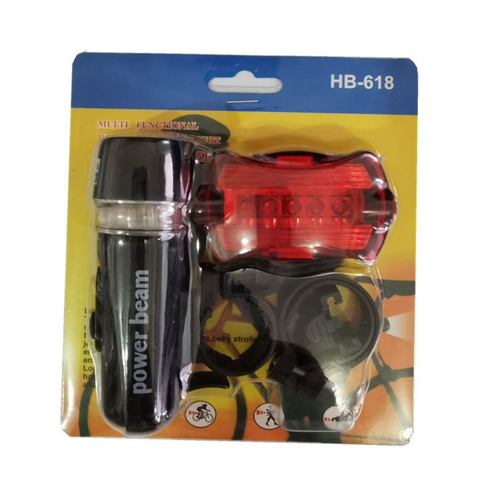 Rear Bicycling Accessories Bike Lights Set Bicycle Bright Flashlight Mountain Bike Using Flash Lamp