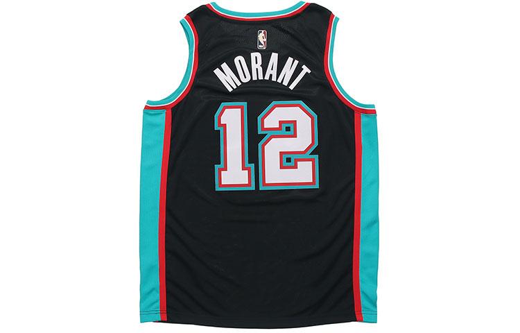 Nike X NBA Memphis Grizzlies Ja Morant 2020-21 Sports Jersey Black CN1030-010