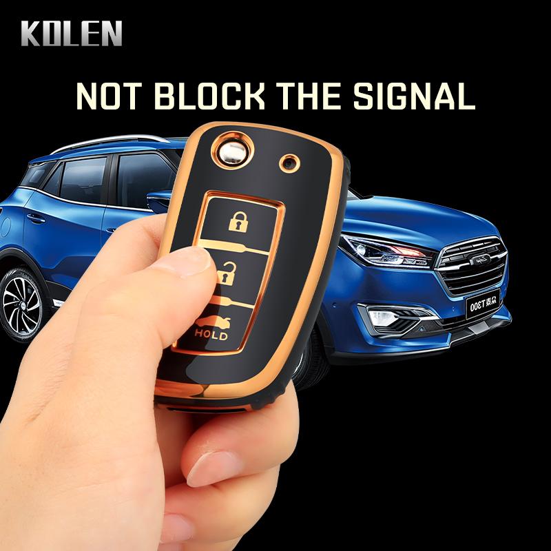 Tpu Car Flip Key Cover Case Shell Fob For Nissan X-Trail Qashqai J11 Juke Murano Micra Tiida Maxima Altima Kicks Quest Geniss