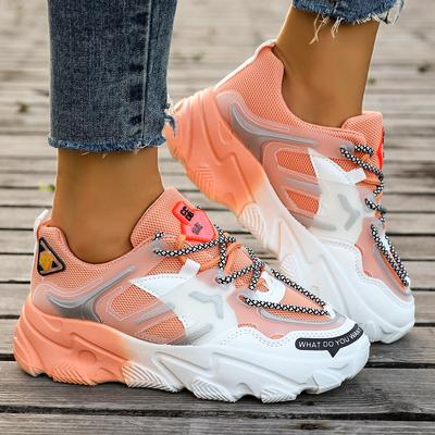 2024 Verano Mujer Zapatos de Plataforma para Exteriores Vulcanizados Casuales Aumentadores de Altura Antideslizantes Zapatillas Chunky Zapatos De Mujer