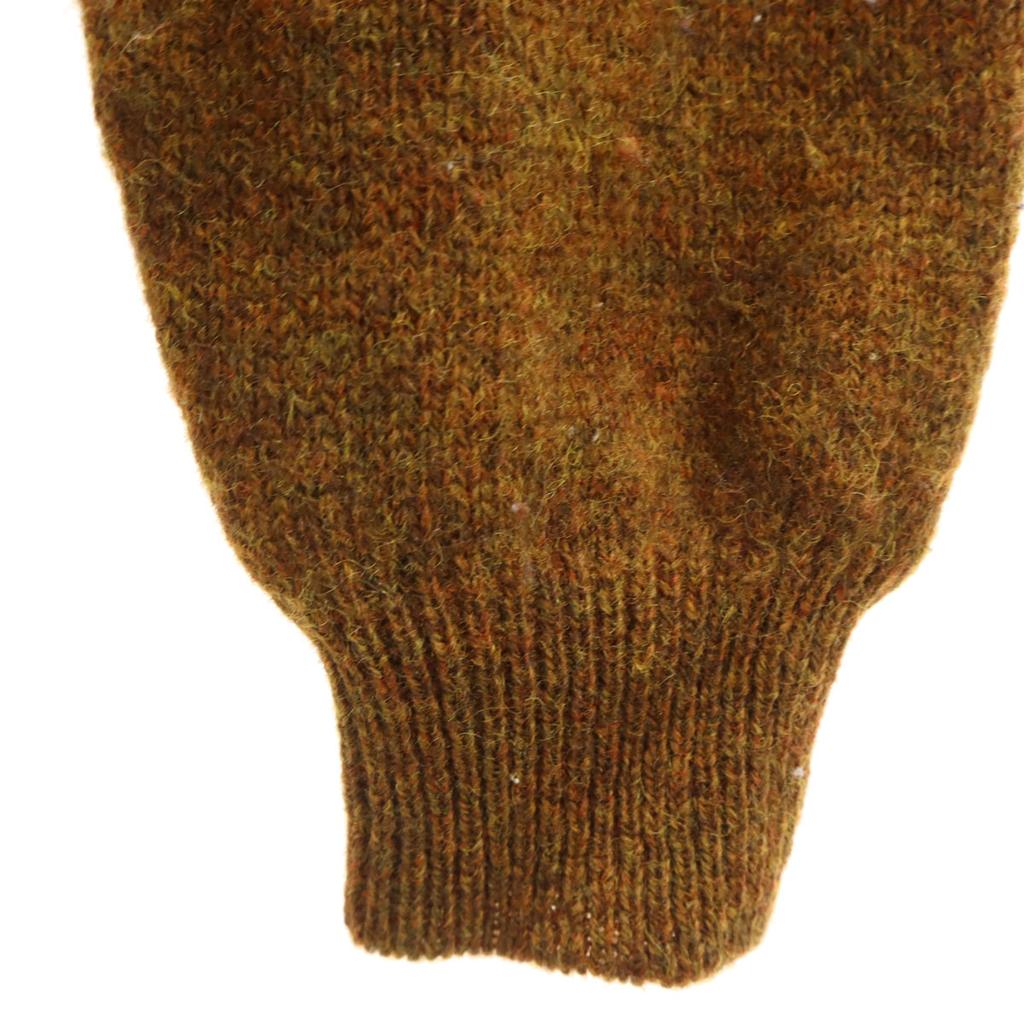 Peter Hadiey Made In Italy Long Sleeve Knit M Brown Men's Used