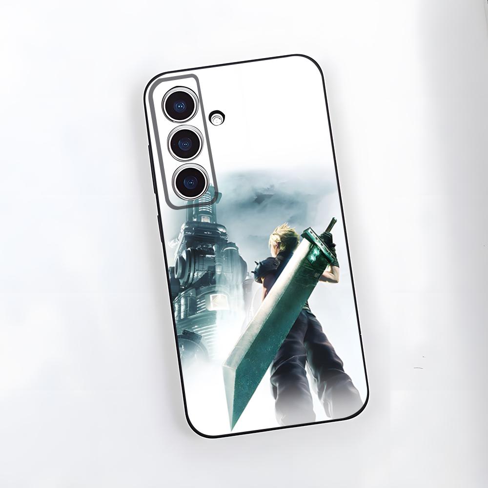 

F-Final F-Fantasy Phone Case For Samsung S25 Plus S20 S20 Plus S22 Ultra S23 FE S21 Plus S21 Ultra Soft Cover Samsung S21