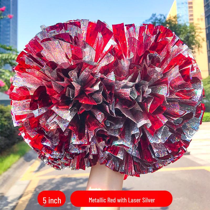 Colorful Cheerleading Pompons Hand Flowers for Events