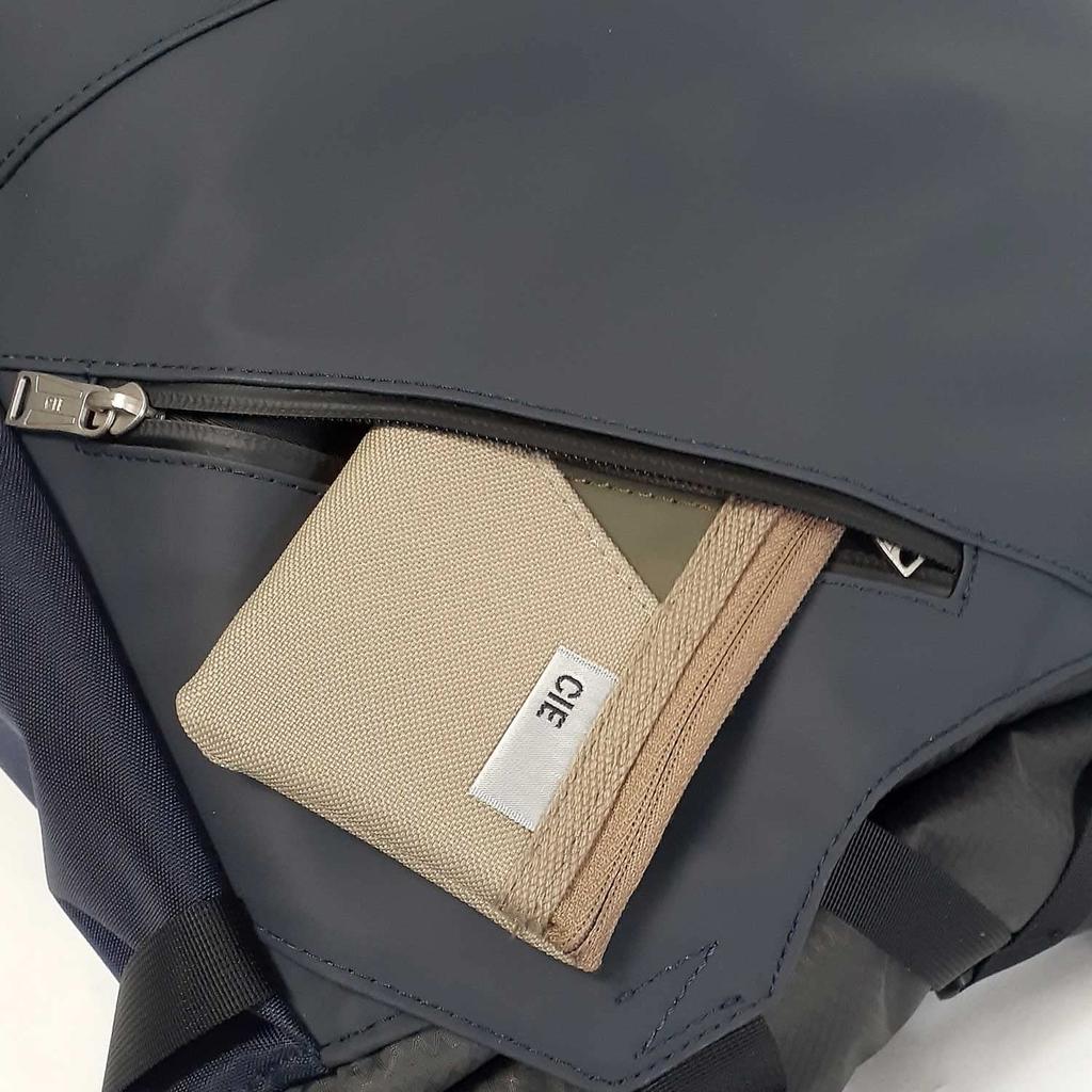 CIE VARIOUS ROLLTOP SAND Backpack, Lightweight, Waterproof, Made in Japan