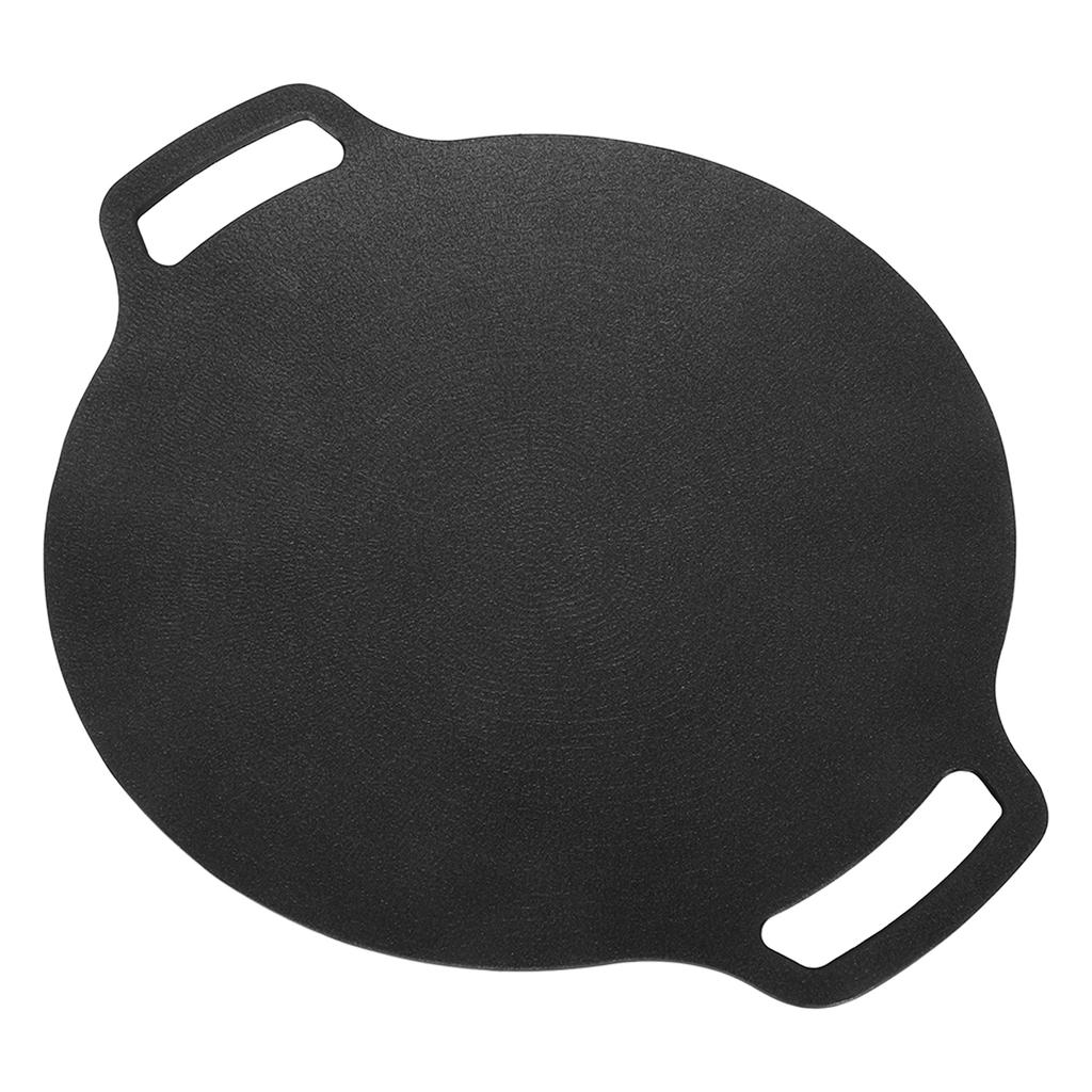 Korean   BBQ Grill Pan Korean Round Griddle Non Stick 6 Layer Coating Round Griddle for Indoor Outdoor