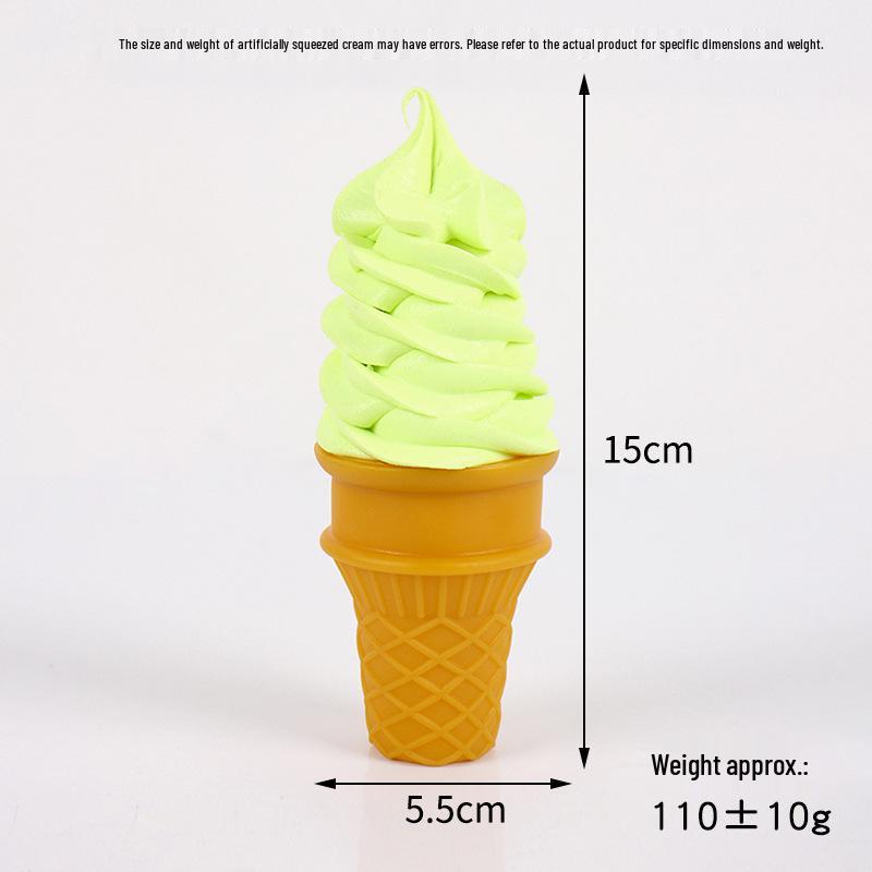 

Flat Cone Ice Cream Display Prop for Food Photography