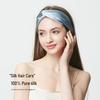 19 Momme Double Layer Silk Headband - 100% Mulberry Silk Hairband for Women, Perfect for Face Washing and Hair Styling