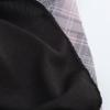 2025 Spring Women's Slim Plaid Silk Midi Skirt - Casual, Elegant, High Waist