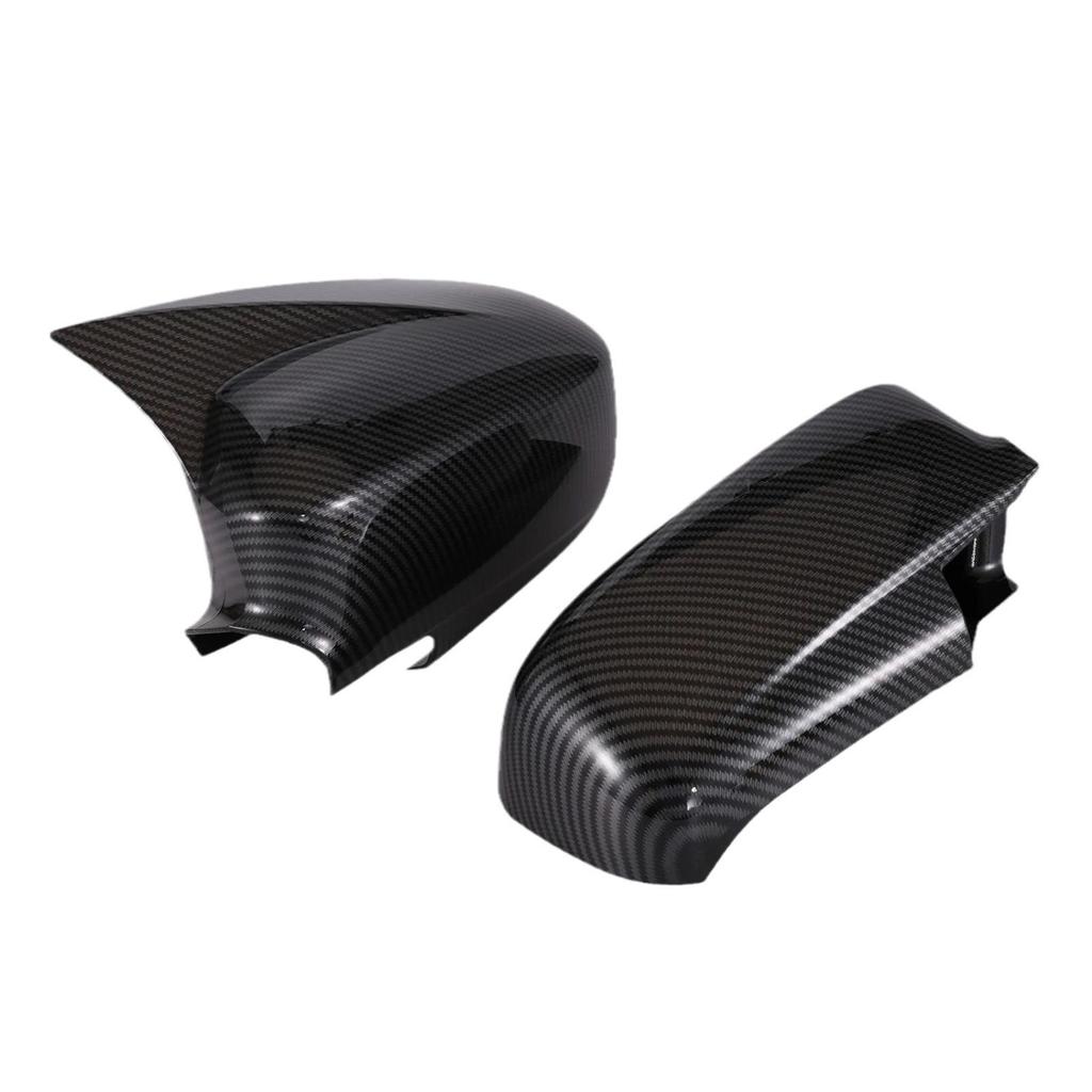 Glossy Black Horn Rearview Mirror Cover for 2004-2005 Honda Civic