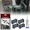 4 Stück Auto Türbegrenzer Riemen Prüfmontage für Nissan Qashqai Almera Dualis March Micra Primera Scharnier Dämpfung Absacken Reparaturkit