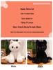 Cute Plush Kitten Doll - Creative Simulation Toy for Kids' Birthday Gift