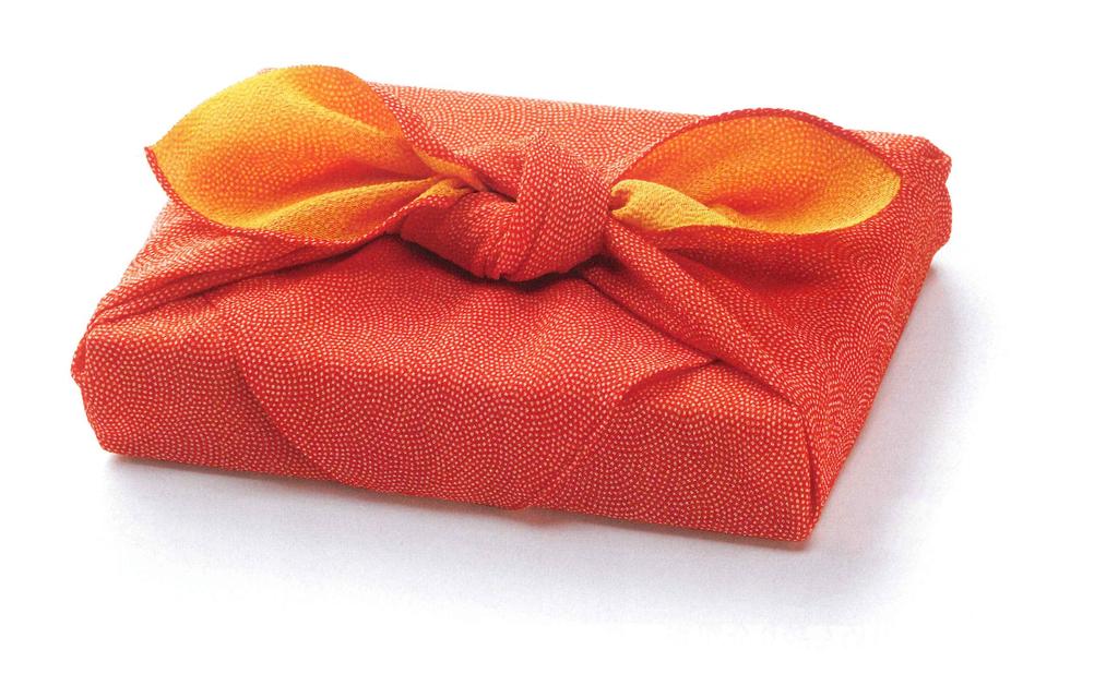 Musumi Furoshiki Approximately Width Pure Shark Made in Furoshiki, 68cm, No. 7, Silk, Crepe, Double-sided, Yuzen, Komon, Shu/Ki, Japan, 30806-609