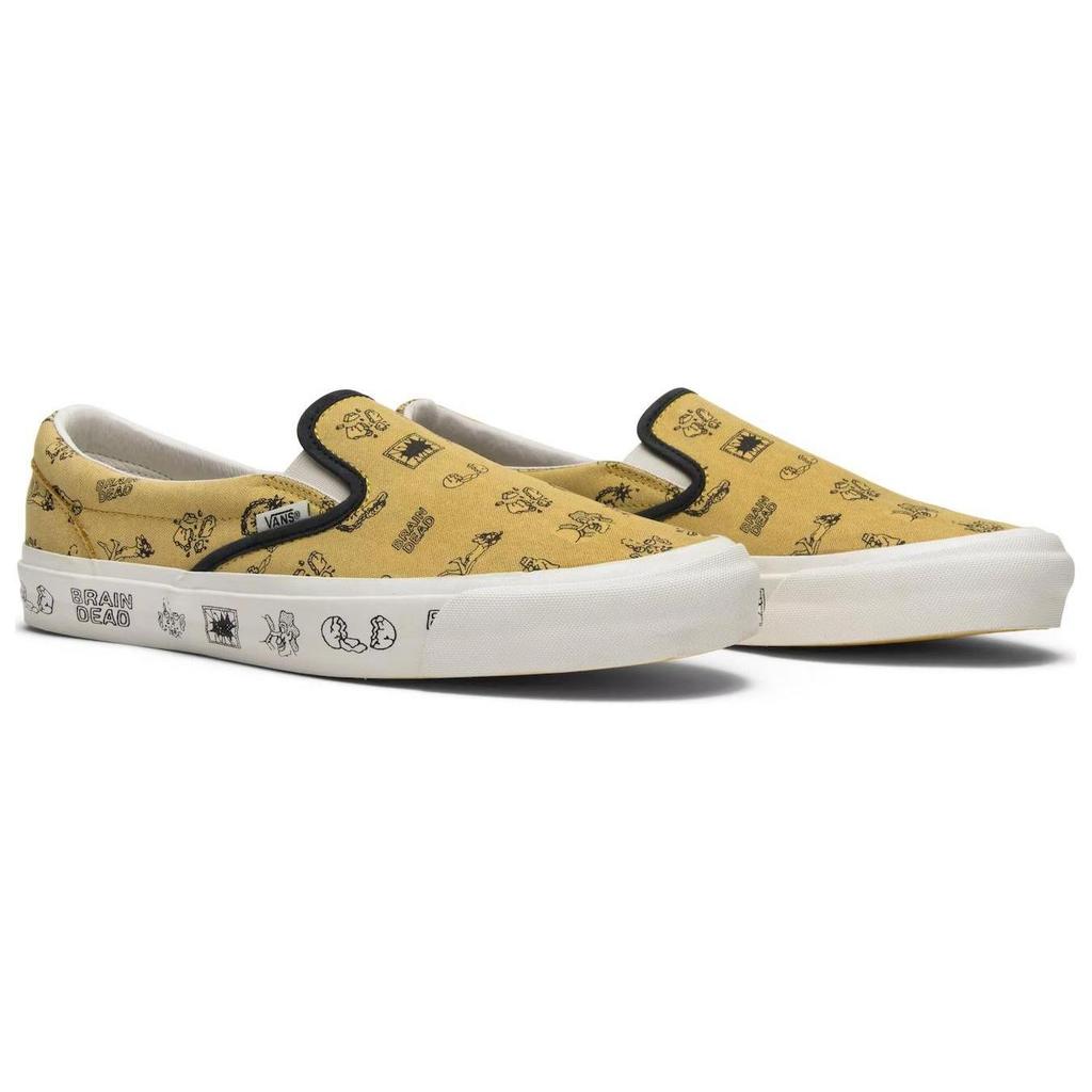 Vans Slip On Brain Dead Gold VN0A38FJN8B