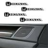 Auto Hot FIT Auto Audio Dekorace 3D Hliníkový Odznak Znak Samolepka Pro Honda Civic Mugen Accord Odyssey JAZZ CRV Fit Hrv Jazz CBR