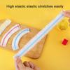 100pc Colorful Disposable Food Cover Elastic Plastic Wrap Food-grade PE Fresh-keeping Film Bag Thickened Disposable Bowl Cover
