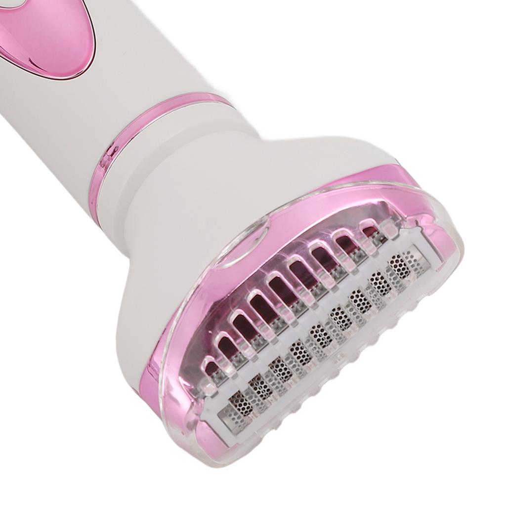 Electric Trimmer for Women USB Charging Electric Lady Clipper with Nose Hair Eyebrows Trimmer Heads
