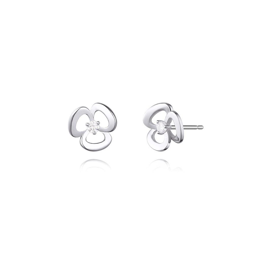 [Online Exclusive] [Stonehenge] Love Duet Silver Earrings Sa25B44T