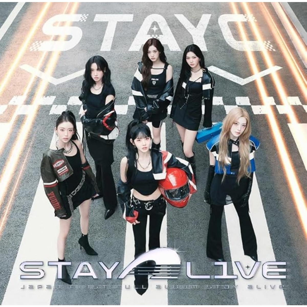 ПРЕДЗАКАЗ STAYC Япония 1-й альбом  STAY ALIVE  ВСЕ версии. CD СТАНДАРТНЫЙ ЛИМИТИРОВАННЫЙ СОЛО STANDARD ver.