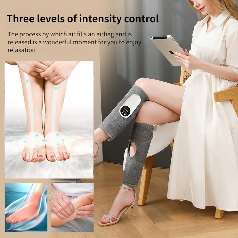 Multifunctional Constant Temperature Hot Compress Leg Slimming Device Electric Air Pressure Calf Massager Portable Leg Massager